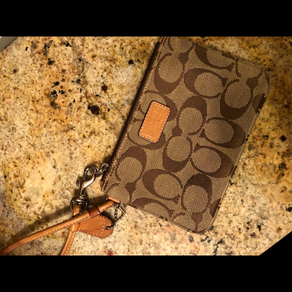 Coach wristlet